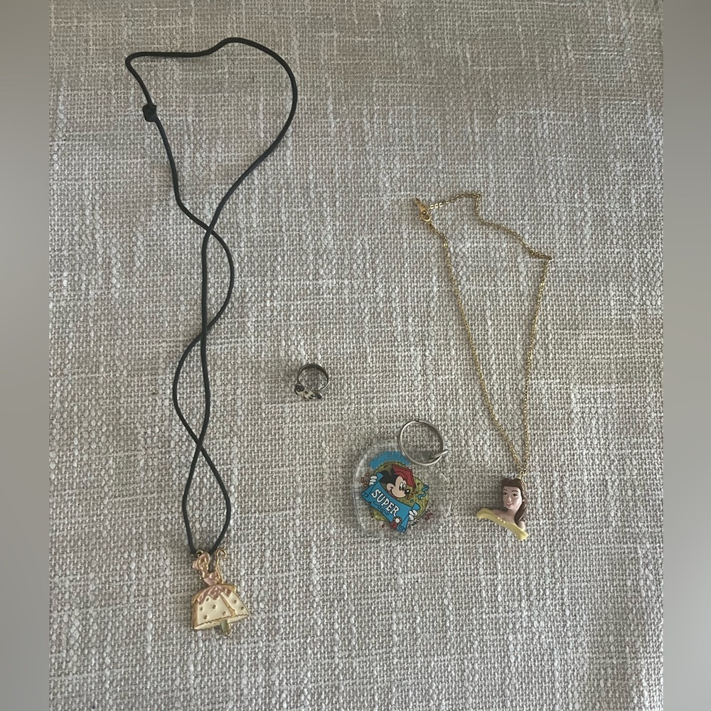 Vintage Disney Jewelry & keychain